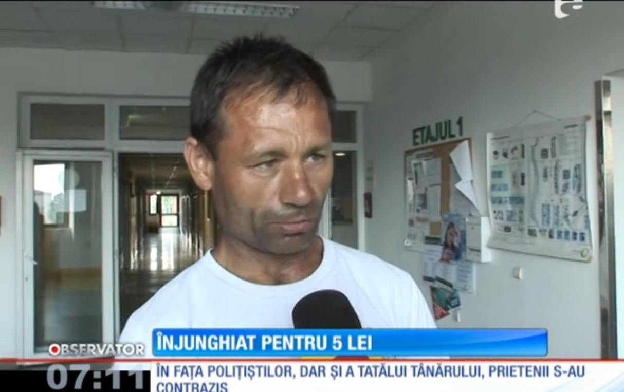 La un pas de moarte, dintr-o prostie! A fost &icirc;njunghiat pentru banii de-o bere!