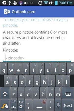 Aplicaţia Outlook.com de Android nu vă protejează mesajele