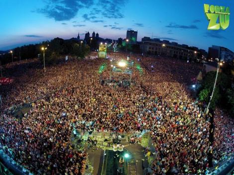 “Forza ZU - cel mai mare concert din România” se vede  şi se simte  în direct la Zu TV