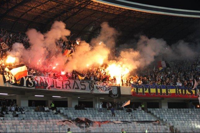 VIDEO: Imnul FORZA ZU s-a auzit pe stadionul pe care Steaua a c&acirc;ştigat campionatul