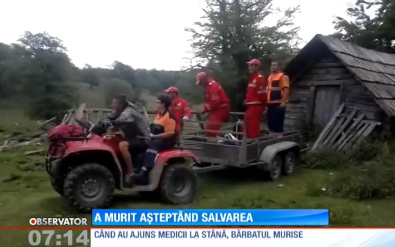Viaţa unui om din Mehedinţi a at&acirc;rnat de... c&acirc;ţiva litri de combustibil