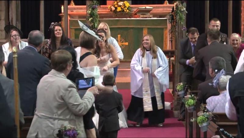 Flashmob inedit la o nuntă