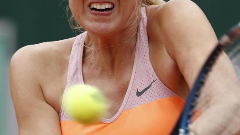 De nerecunoscut! Uite cum se ''strâmbă’’ campioana Maria Sharapova când e pe terenul de tenis!