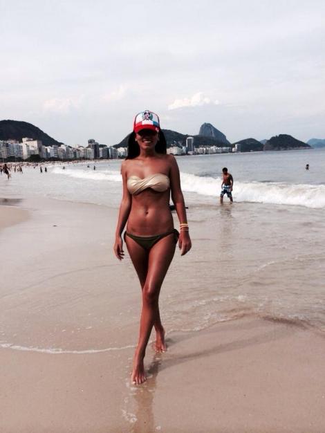 Galerie FOTO: Nici pe Copacabana nu vezi aşa ceva! Corina Chivu, "brazilianca" HOT de la "Mondialul Sexy"