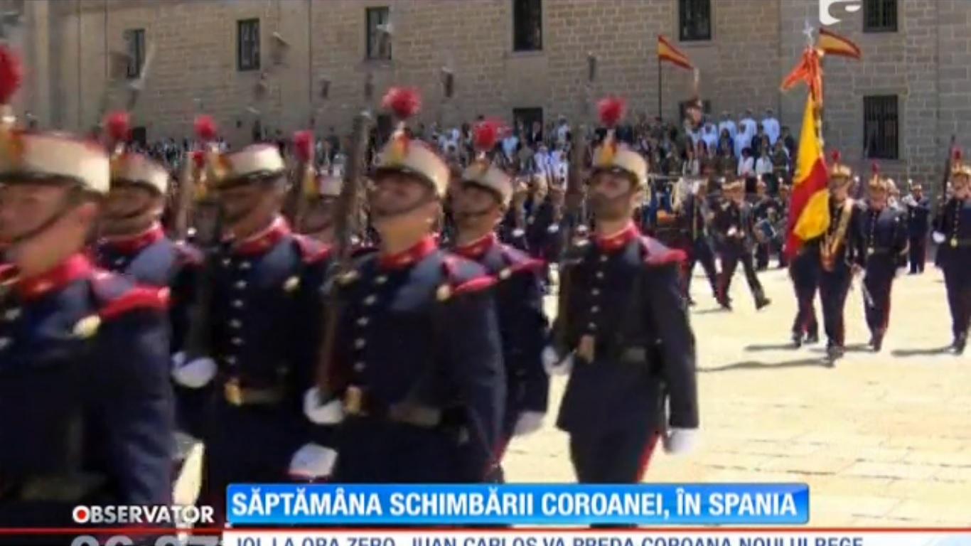 Eveniment istoric &icirc;n Spania! ! E săptăm&acirc;na schimbării coroanei