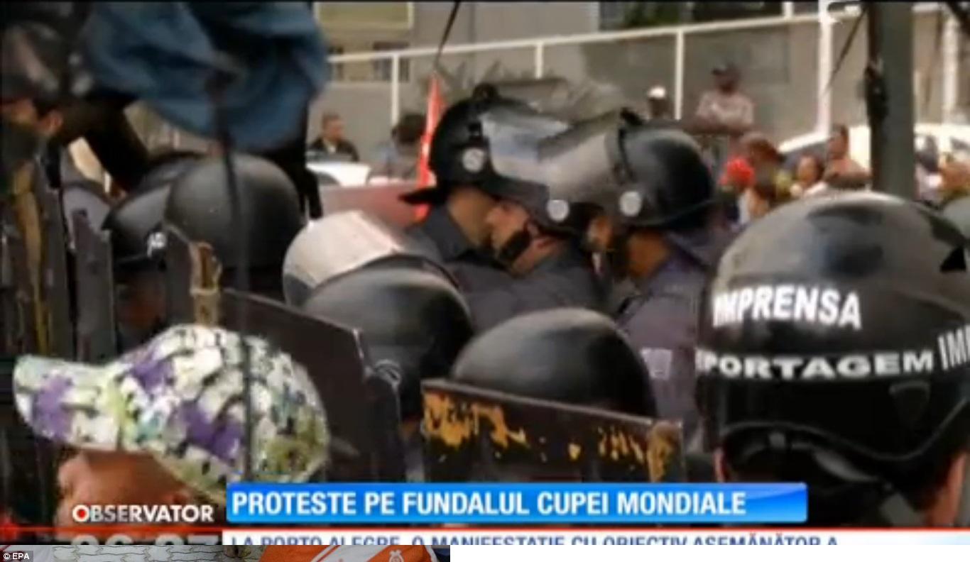 Proteste pe fundalul Cupei Mondiale! Brazilia, spectacol pe stadioane, drame pe străzi!