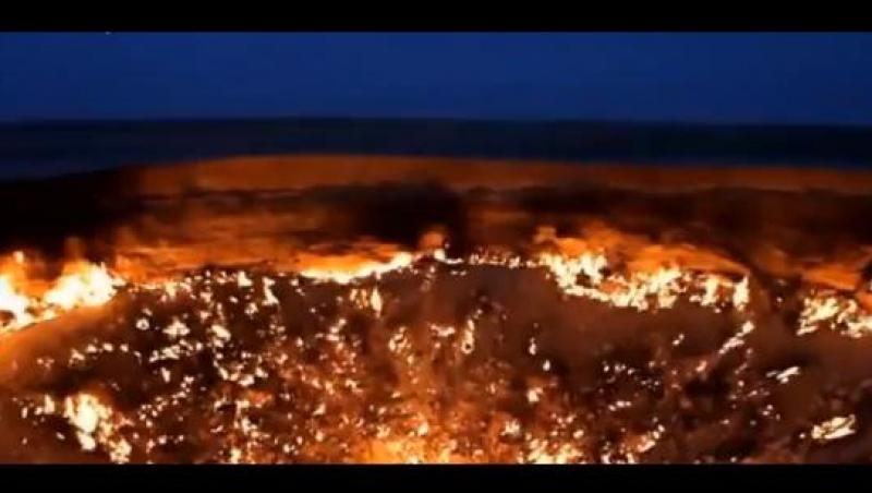 Poarta către Iad s-a deschis în Turkmenistan: Flăcările sunt de neoprit!