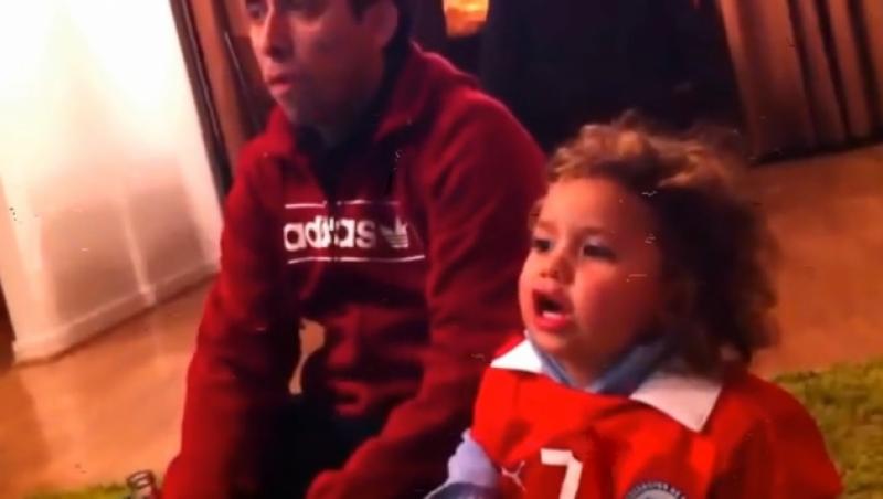 VIDEO-Reacții uimitoare pentru un fan atât de mic ! E cel mai dulce suporter brazilian de la Campionatul Mondial!