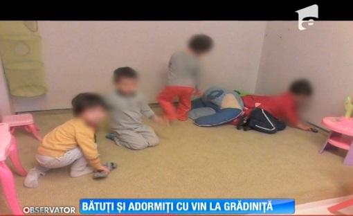 Copii adormiţi cu vin şi treziţi cu cafea! Noi &icirc;nregistrări din grădiniţa groazei ies la lumină!