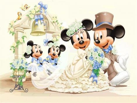 Viața bate filmul! Minnie și Mickey Mouse au fost căsătoritți 18 ani!!!