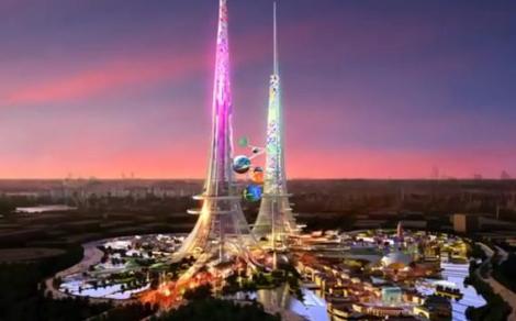 Cel mai înalt turn din lume va fi construit în China!