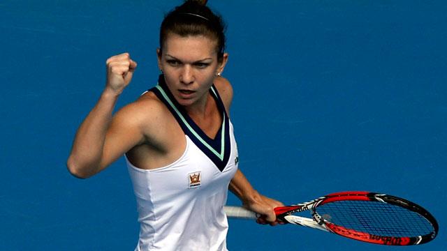 Simona Halep, o nouă victorie &icirc;n fața rom&acirc;nilor! Scor 6-2, 6-4 &icirc;n meciul cu Aleksandra Krunici