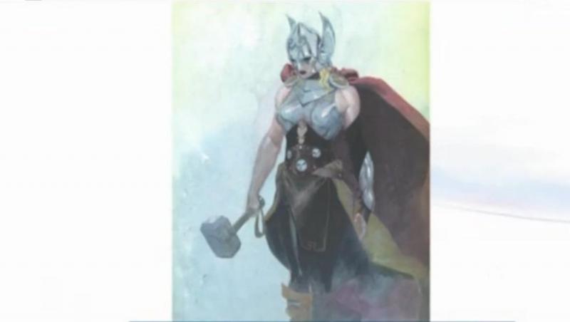 Supereroul Thor devine femeie