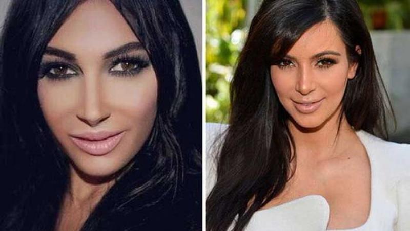 FOTO: A cheltuit o AVERE ca să arate precum Kim Kardashian! I-au reuşit operaţiile estetice?