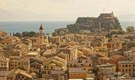 Corfu Town, patrimoniul multi-cultural al Greciei