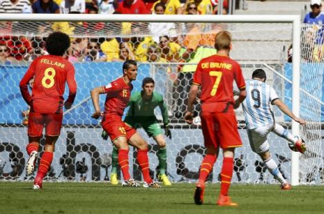 CM 2014: Argentina a învins Belgia şi ajunge în semifinale, după un meci greu