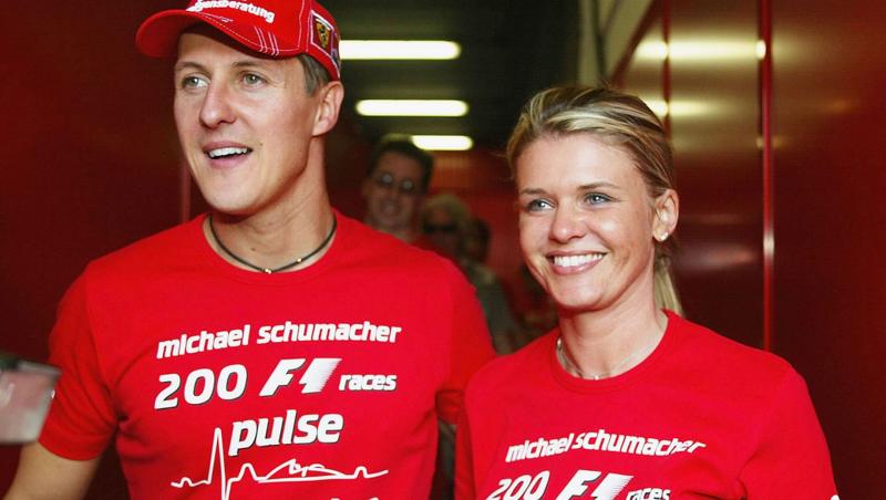 Michael Schumacher şi soţia sa, Corinna