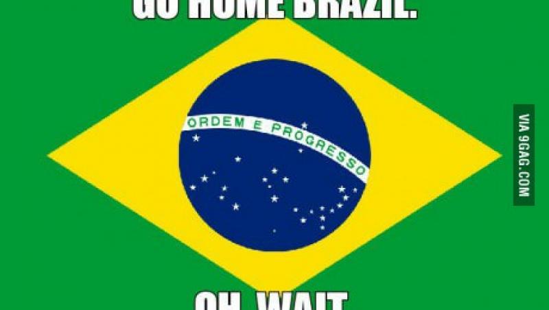 Statuia lui Iisus din Rio a început să lăcrimeze! Iată cele mai amuzante imagini despre meciul Brazilia - Germania!