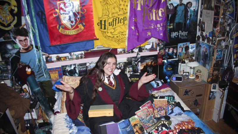 Katie Aiani, obsedată de Harry Potter