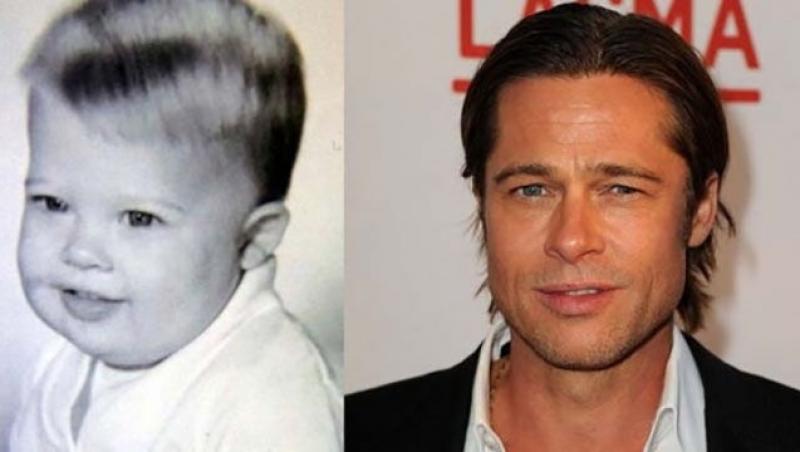 FOTO: Așa arăta Brad Pitt în copilărie! Te vei îndrăgosti de ”bebelușul” Angelina Jolie