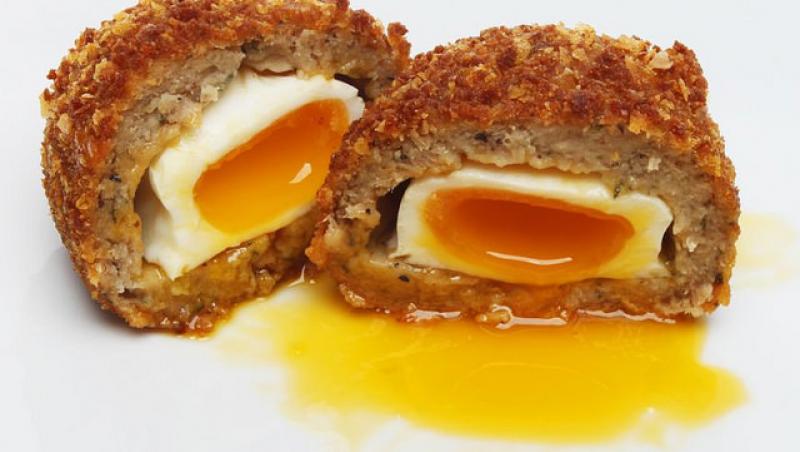 Specialiștii recomandă: ouăle scoțiene, o binecuvântare pentru MAHMUREALĂ