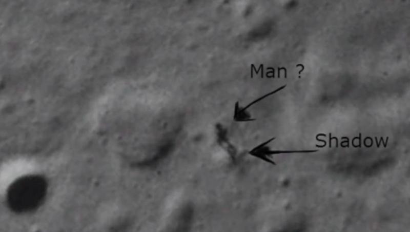 Cercetătorii au descoperit o umbră ciudată pe Lună