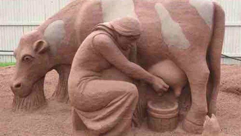 TOP 10 cele mai impresionante sculpturi în nisip
