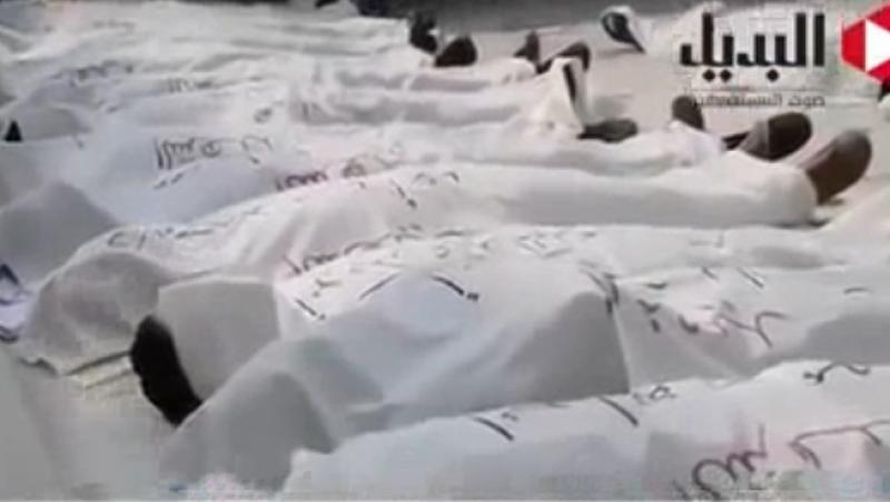 Scene ȘOCANTE surprinse în Fâșia Gaza: Cadavrele victimelor ucise de israelieni SE MIȘCĂ