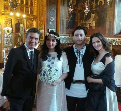 În weekend, Andreea Berecleanu a petrecut la nunta fiicei iubitului ei, Constantin Stan
