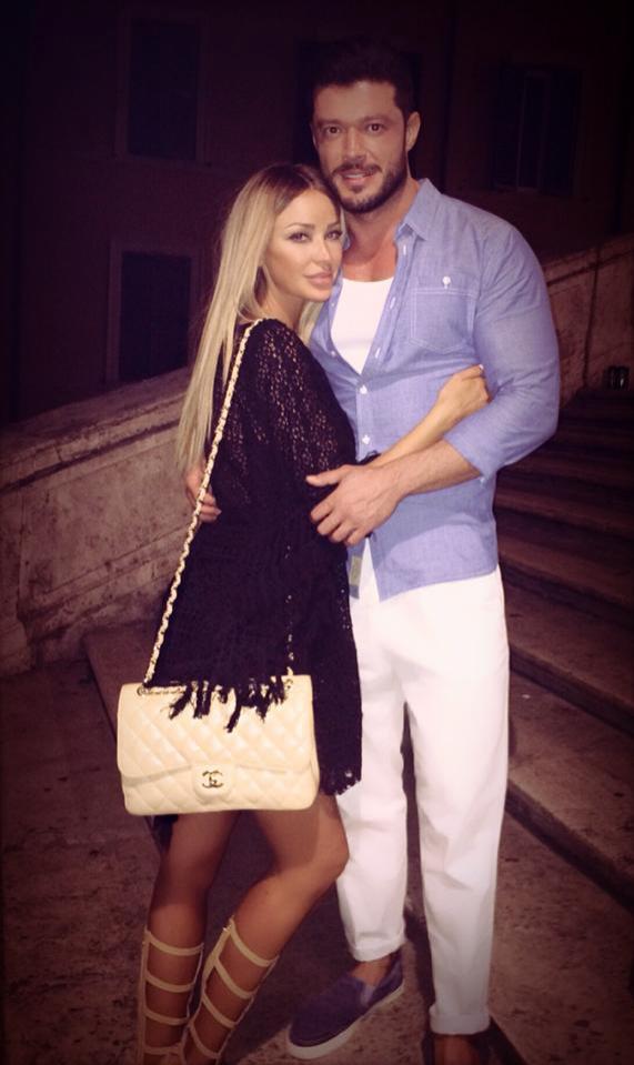 Bianca Drăgușanu, răsfățată de fostul ei soț, la Roma