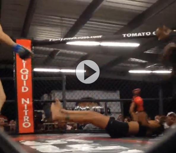 VIDEO ȘOCANT! A trimis-o &icirc;n LUMEA VISELOR cu o lovitură INCREDIBILĂ! Nimeni n-a crezut că se mai ridică