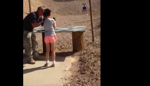 IMAGINI ŞOCANTE! O fetiţă de NOUĂ ani şi-a &Icirc;MPUŞCAT instructorul &icirc;n cap