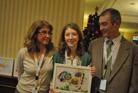 Ne mândrim! Româncă premiată la un concurs internaţional de desen