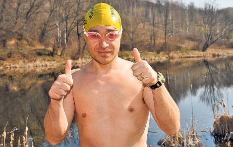 Avram Iancu a fost învins valuri! A abandonat cursa înot pe Canalul Mânecii