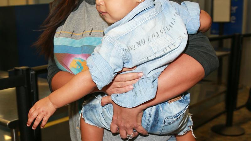Fiica lui Kim Kardashian, coafată la numai un an: Iată ce aranjată este!