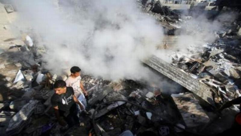 Imaginile care te vor CUTREMURA! Cum arată acum Fâșia Gaza, după ce orașe întregi au DISPĂRUT de pe fața PĂMÂNTULUI!