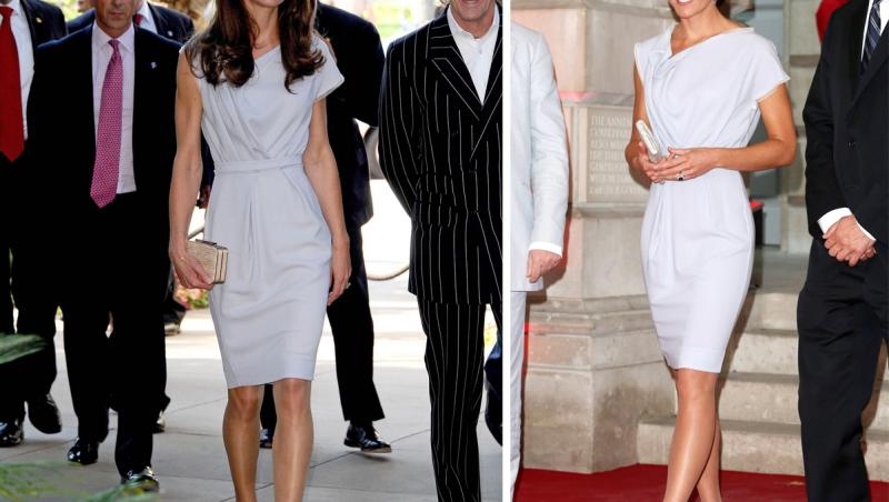 Kate Middleton a purtat aceeaşi ţinută de mai multe ori