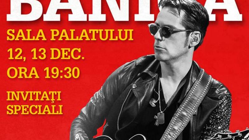 Concert extraordinar de Crăciun! Ștefan Bănică vă (în)cântă la Sala Palatului în decembrie!
