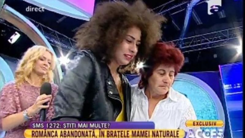 EMOȚIONANT! Monica Sannino și-a cunoscut mama, la Acces Direct! Ce i-a transmis femeii care a abandonat-o!