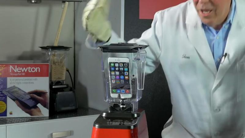 iPhone 6 Plus la testul blender-ului: Ce crezi că se întâmplă cu telefonul?