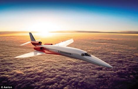 Iei micul dejun la Londra și prânzul la New York: Un nou avion supersonic va zbura cu 1958 de kilometri pe oră!