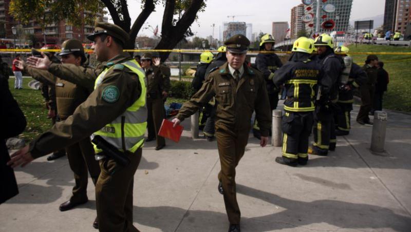 Explozie puternică la metroul din Santiago de Chile