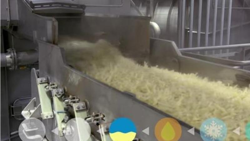 Tot mapamondul aștepta să vadă asta! Imagini INEDITE din interiorul unei fabrici: Cum sunt făcuți, de fapt, cartofii prăjiți din fast-food-uri (VIDEO)