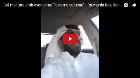 Un arab vesel cântă în românește, deși nu știe versurile! Mori de râs! VIDEO de milioane!