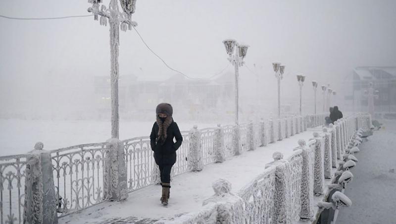 Galerie FOTO: Locul în care îţi îngheaţă sângele în vene! Aşa arată cel mai friguros sat din lume