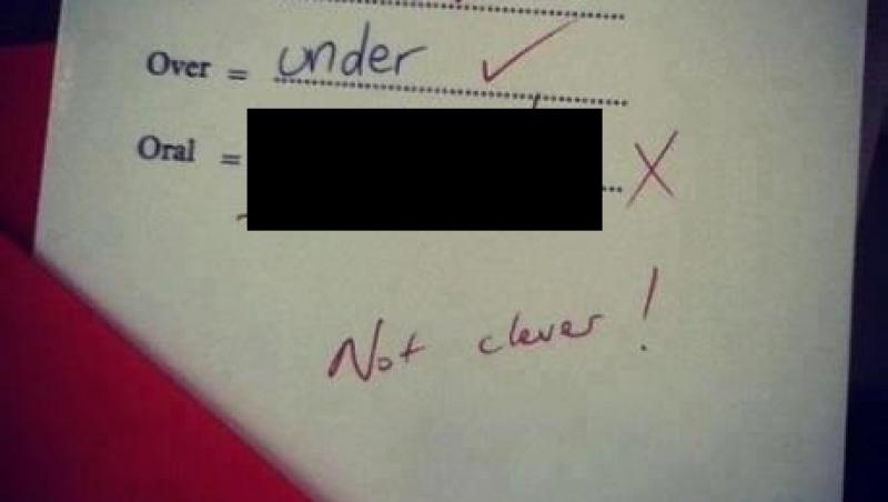 Așa arată un test la limba engleză, în zilele noastre! Ce a putut să scrie un elev la o cerință a provocat ISTERIE DE RÂS pe internet