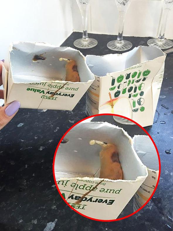 Nu mai bei niciodată suc! O femeie a intrat &icirc;n stare de șoc c&acirc;nd a văzut ce se află &icirc;năuntrul cutiei!