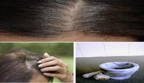 Scapă de firele albe și regenerează-ți părul în mod natural cu acest tratament de numai 5 minute