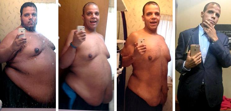 FOTO: C&acirc;ntărea 317 kilograme și abia se putea mișca, iar acum e de nerecunoscut! C&acirc;t de mult a slăbit acest bărbat