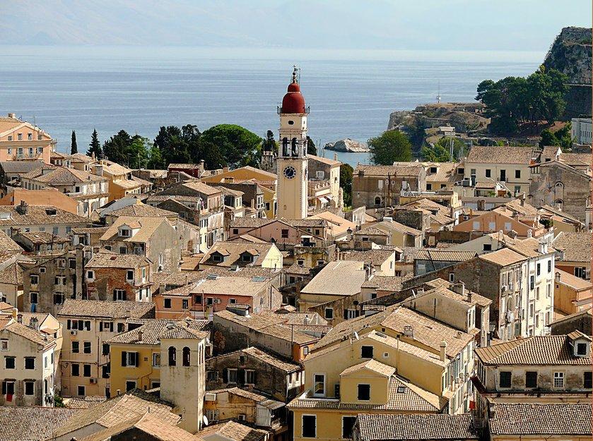 Kerkyra, orașul cu două fortărețe